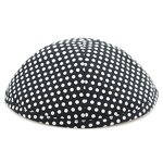 Kippa Manufacturer - OEM/ODM Custom Black White Spotted Jewish Hat