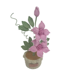 Crochet Pot Manufacturer - OEM/ODM Custom Clematis Flower Festival Gift