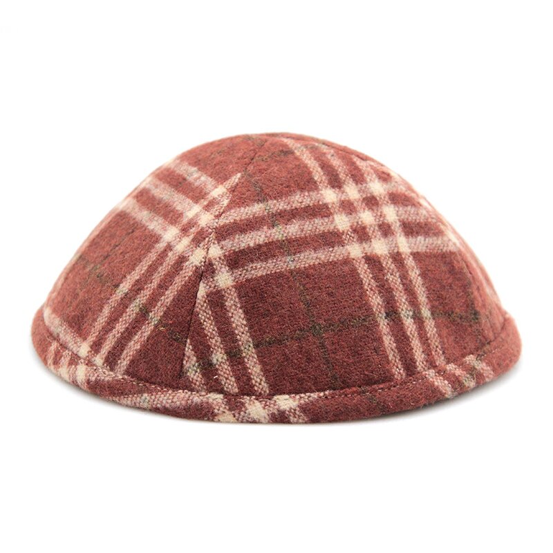 Kippa Manufacturer - OEM/ODM Custom Retro Red Pure Cotton Jewish