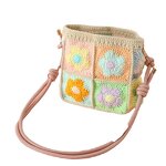 Crossbody Bag Manufacturer - OEM/ODM Custom Four Flowers Knitted Snowflake