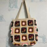Crochet Handbag Manufacturer - OEM/ODM Custom Granny Square Tote Two Handles