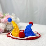 Pet Costume Set Manufacturer - OEM/ODM Custom Crocheted Clown Halloween Outfit