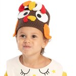 Crochet Hat Manufacturer - OEM/ODM Custom Thanksgiving Turkey Kids Cap