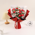 Crochet Bouquet Manufacturer - OEM/ODM Custom Real Knitted Yarn Flowers