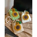 Crossbody Bag Manufacturer - OEM/ODM Custom Handmade Sunflower Mini Phone