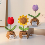 Crochet Pot Manufacturer - OEM/ODM Custom Mini Plant Home Office Decor