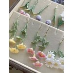 Crochet Earring Manufacturer - OEM/ODM Custom Knitting Handmade Flower Jewelry