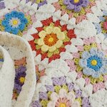 Crocheted Bag Manufacturer - OEM/ODM Custom Cotton Handmade Cute Flower