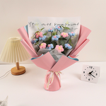 Crochet Bouquet Manufacturer - OEM/ODM Custom Real Knitted Yarn Flowers