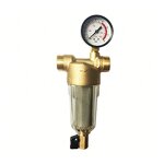 Water Purifier Manufacturer - OEM/ODM Brass Front Purifier Pressure Gauge