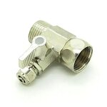RO Feed Water Adapter Manufacturer - OEM/ODM 1/2" to 1/4" Ball Valve