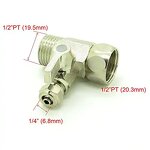 RO Feed Water Adapter Manufacturer - OEM/ODM 1/2" to 1/4" Ball Valve