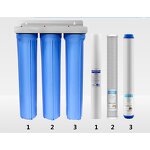 Water Filter System Manufacturer - OEM/ODM 3 Stage 20 Inch Whole House