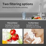 RO Water Filter System Manufacturer - OEM/ODM Counter Top 600 GPD Tankless