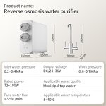 RO Water Filter System Manufacturer - OEM/ODM Counter Top 600 GPD Tankless