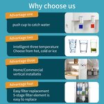 Water Dispenser Manufacturer - OEM/ODM 2000L Big Capacity RO Plastic Standing