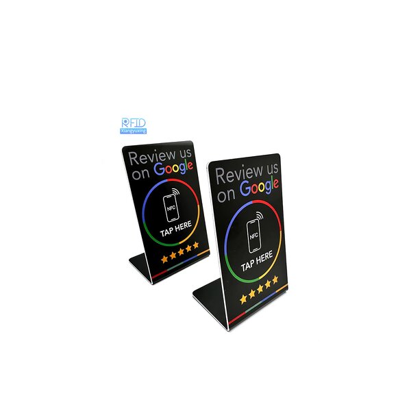 NFC Stand Card Supplier - Customized Design PVC Google Review