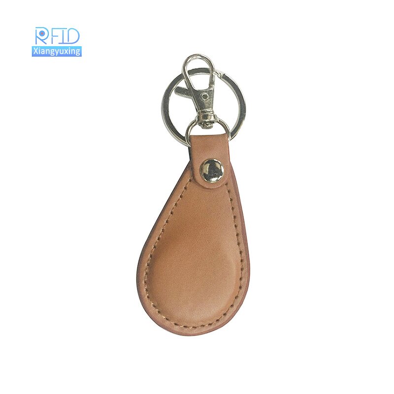 RFID Key Fob Manufacturer - Leather Keychain Door Keyfob