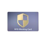 RFiD Blocking Card Supplier - NFC Protection Debit Card