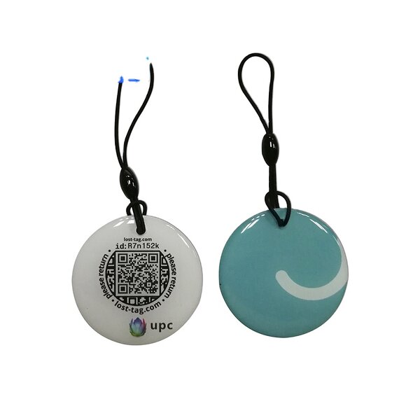 RFID Keyfob Factory - Metal Ring Hang Epoxy Sticker