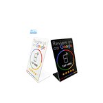 NFC Stand Card Supplier - Customized Design PVC Google Review