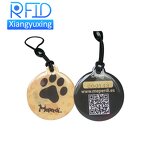 RFID Keyfob Factory - Metal Ring Hang Epoxy Sticker