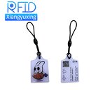 RFID Keyfob Factory - Metal Ring Hang Epoxy Sticker