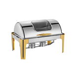 Buffet Food Warmer Manufacturer - OEM/ODM Custom Stainless Steel 201 9L Alcohol