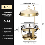 Buffet Stove Warmer Manufacturer - OEM/ODM Custom 9L Stainless Steel Hanging