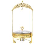 Buffet Stove Manufacturer - OEM/ODM Custom Luxury Gold Colored Diamond Visual