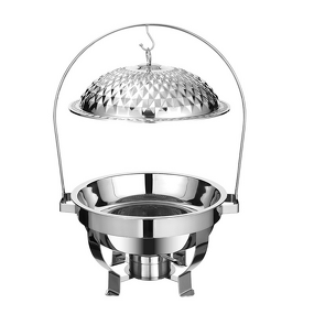 Chafing Dish Manufacturer - OEM/ODM Custom Stainless Steel Diamond Dot Pattern