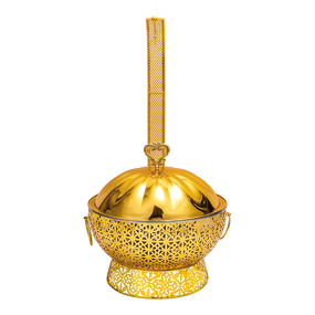 Buffet Warmer Manufacturer - OEM/ODM Custom 6L Gold Stainless Steel Alcohol