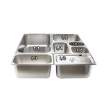 GN Pan Manufacturer - OEM/ODM Custom 1/1 6.5cm Stainless Steel Food Container