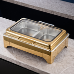 Buffet Stove Manufacturer - OEM/ODM Custom 9L Stainless Steel Rectangular