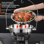 Chafing Dish Manufacturer - OEM/ODM Custom Stainless Steel Diamond Dot Pattern