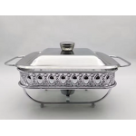 Chafing Dish Set Manufacturer - OEM/ODM Custom 2L Insulated Stainless Steel Glass