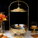 Chafer Manufacturer - OEM/ODM Custom Gold Insulated Stainless Steel Alcohol