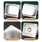 Insulated Buffet Table Manufacturer - OEM/ODM Custom Stainless Steel Curly Edges