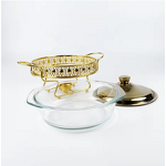 Hot Pot Manufacturer - OEM/ODM Custom 2L Silver Stainless Steel Gas Fuel