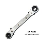 Refrigeration Ratchet Wrench Factory - CT-122L 3/16-3/8" Wrench