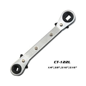 Refrigeration Ratchet Wrench Factory - CT-122L 3/16-3/8" Wrench