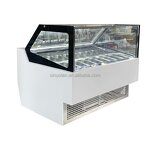 Ice Cream Display Freezer Factory - OEM Italian Gelato Freezer