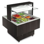 Buffet Display Showcase Manufacturer - Square Refrigerator Freezer Bar