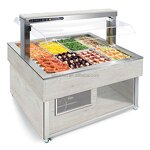 Buffet Station Display Supplier - Square Lift-up Salad Bar
