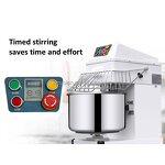 Spiral Dough Mixer Supplier - Industrial 25KG 50KG 100KG
