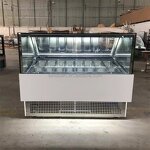 Ice Cream Display Showcase Supplier - Single-Temperature 16 Pans