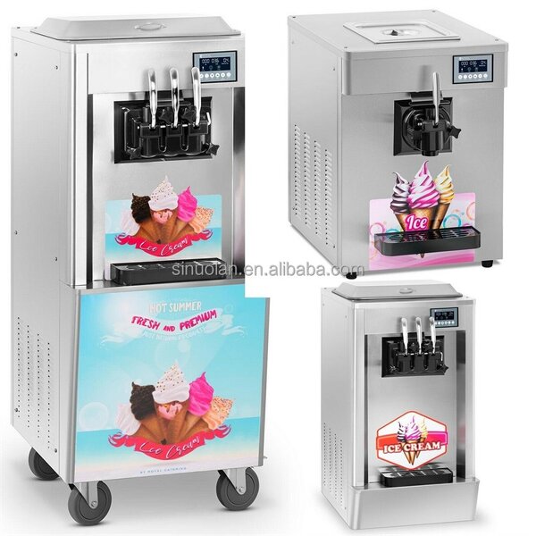 Ice Cream Maker Machine Supplier - Stainless Steel Commercial Machine