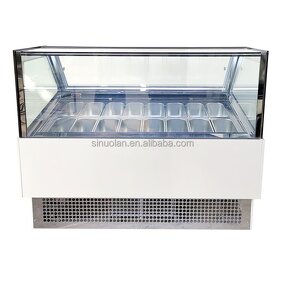 Ice Cream Display Freezer Factory - OEM Italian Gelato Freezer