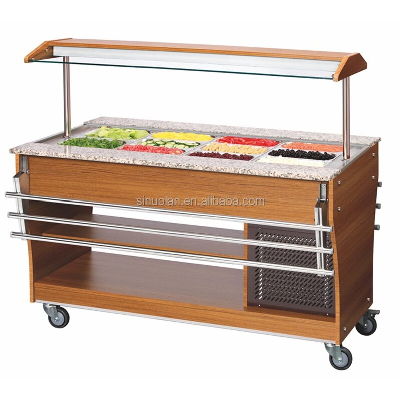 Luxury Bar Table Supplier - Catering Equipment Open Salad Table