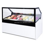 Ice Cream Display Case Supplier - Vertical Showcase Fridge Freezer